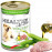 Консервирана храна за кучета HEALTHY MEAT All days Rabbit and Peas със прясно заешко месо и грах
